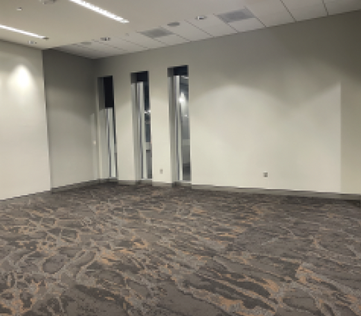 Room 203 empty.